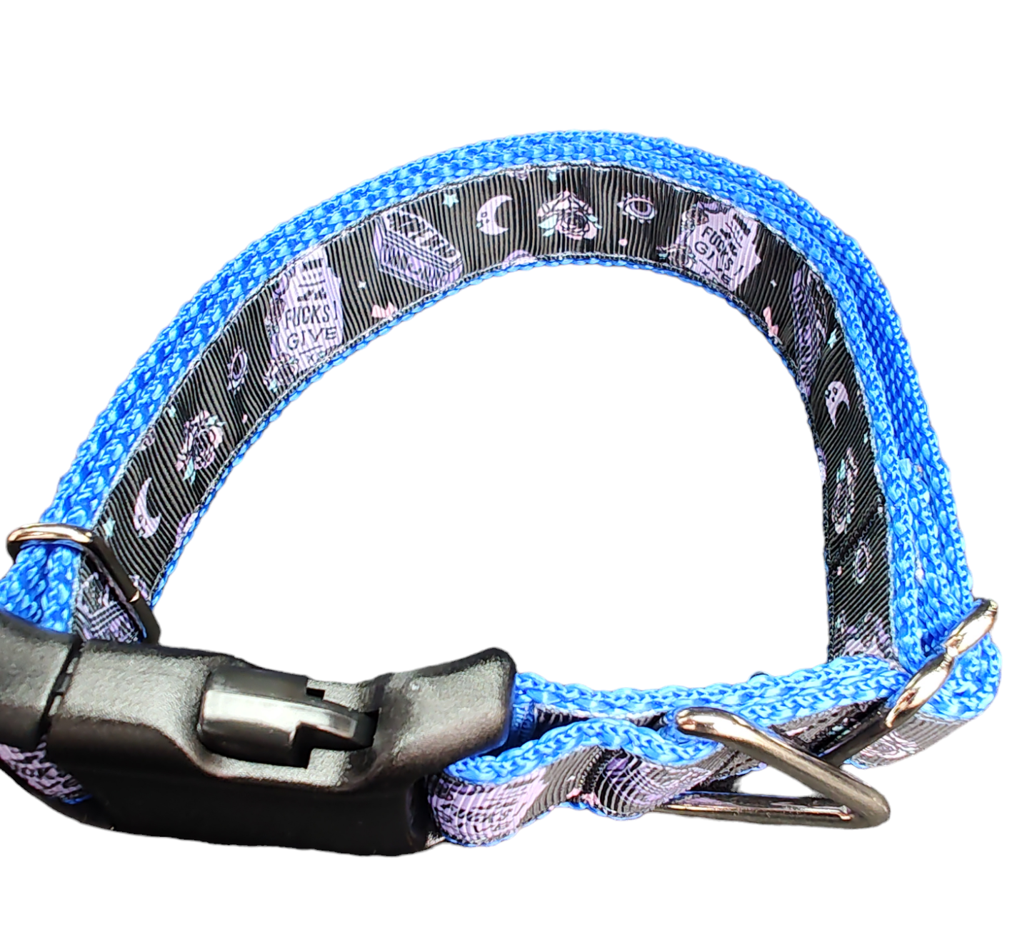 Halloween Snarky Graves Nylon Dog Collar | Purrfect Pet Kingdom