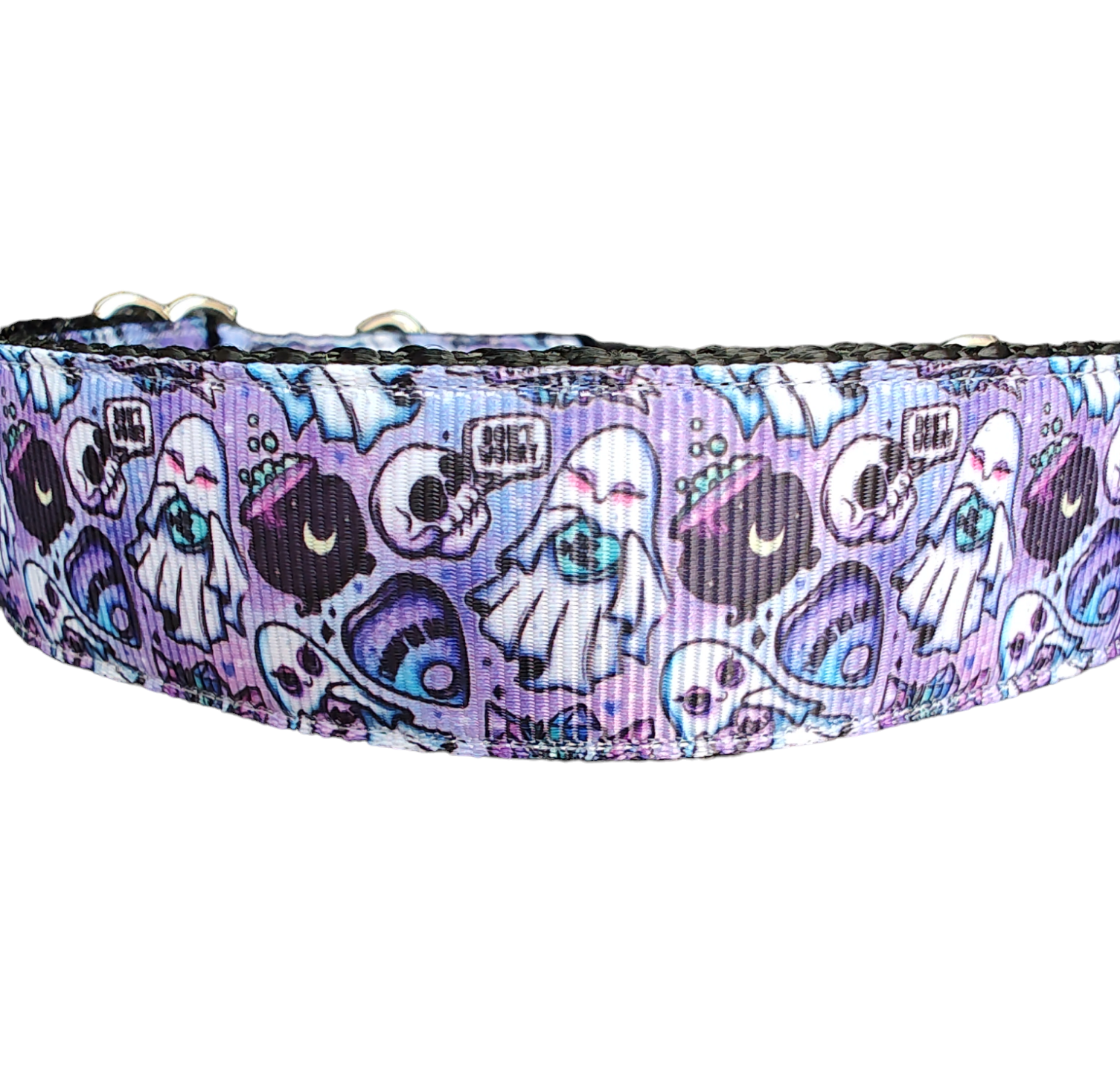 Halloween Ghouls Night Nylon Dog Collar | Purrfect Pet Kingdom