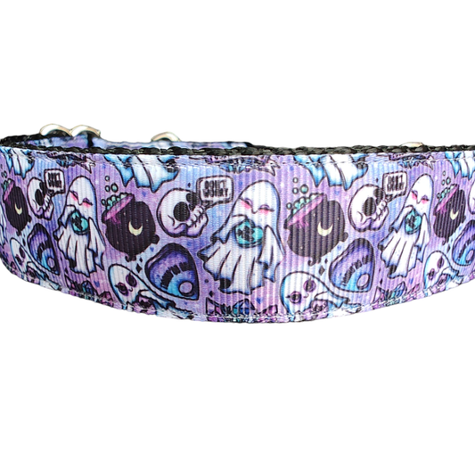 Halloween Ghouls Night Nylon Dog Collar | Purrfect Pet Kingdom