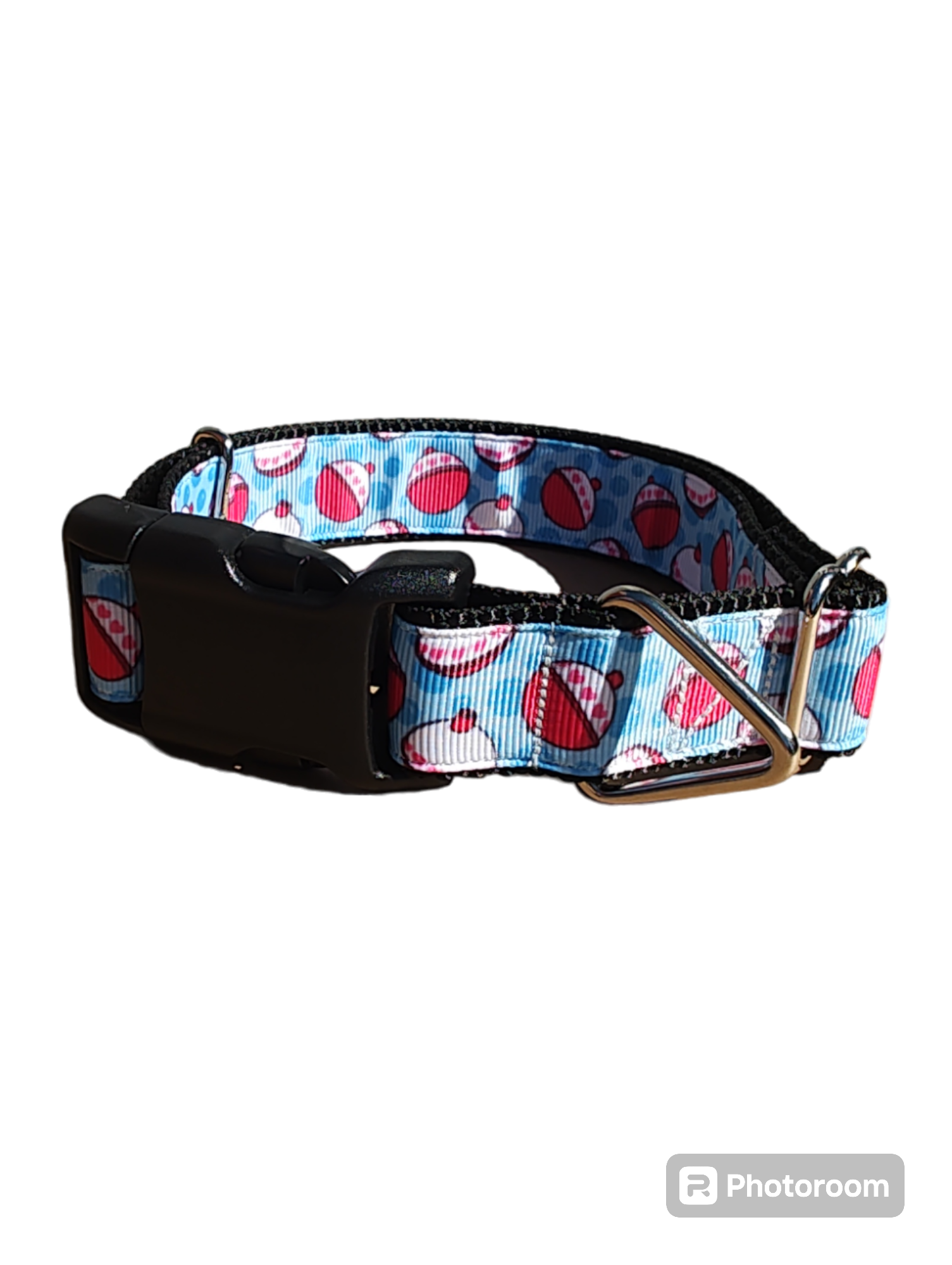 Fishing Bobbers Nylon Dog Collar