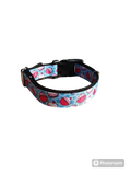 Fishing Bobbers Nylon Dog Collar