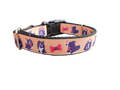 Happy Pitbulls Nylon Dog Collar
