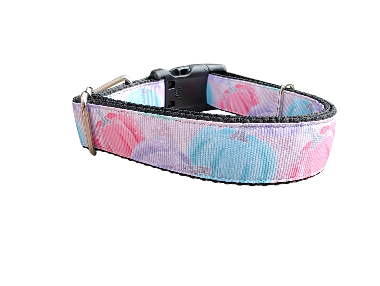 Pastel Pumpkins Nylon Dog Collar | Purrfect Pet Kingdom