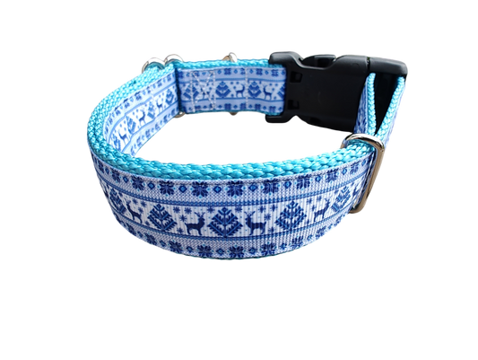 Winter Wonderland Nylon Dog Collar | Purrfect Pet Kingdom