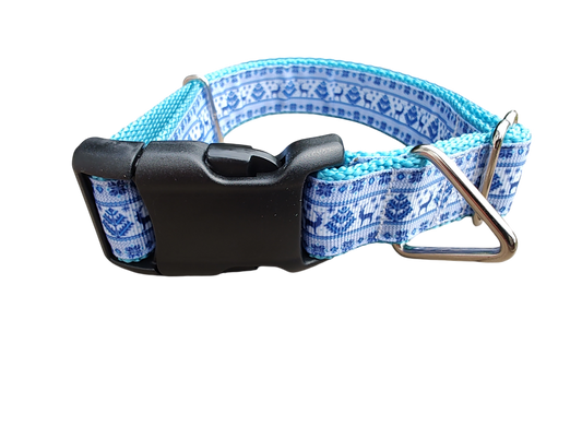 Winter Wonderland Nylon Dog Collar | Purrfect Pet Kingdom