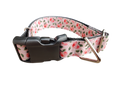 Peach Nylon Dog Collar