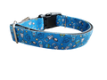 Aliens in Space Nylon Dog Collar