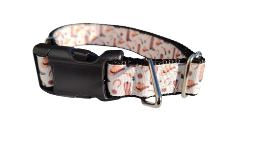 Tan Cowboy Western Wear Nylon Dog Collar | Purrfect Pet Kingdom
