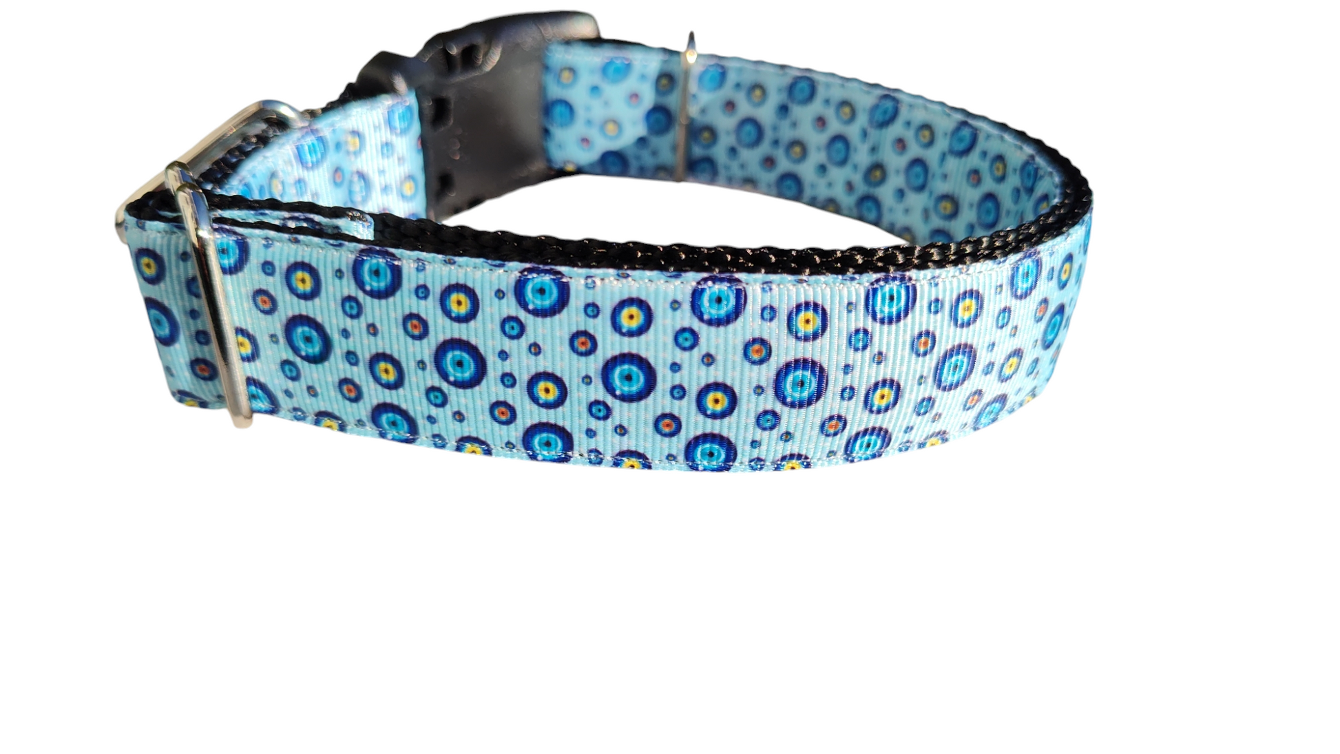 Evil Eye Nylon Dog Collar | Purrfect Pet Kingdom