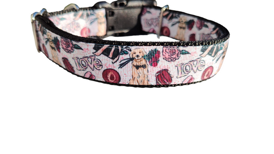 Puppy Love Nylon Dog Collar | Purrfect Pet Kingdom