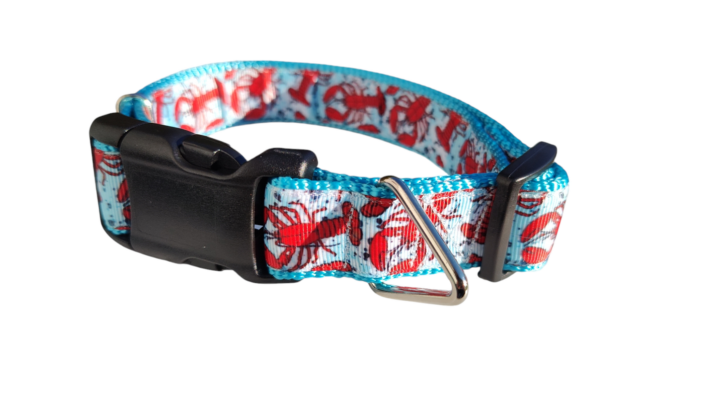 Lobster Nylon Dog Collar | Purrfect Pet Kingdom