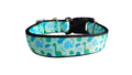 Brachiosaurus Dinosaur Nylon Dog Collar | Purrfect Pet Kingdom