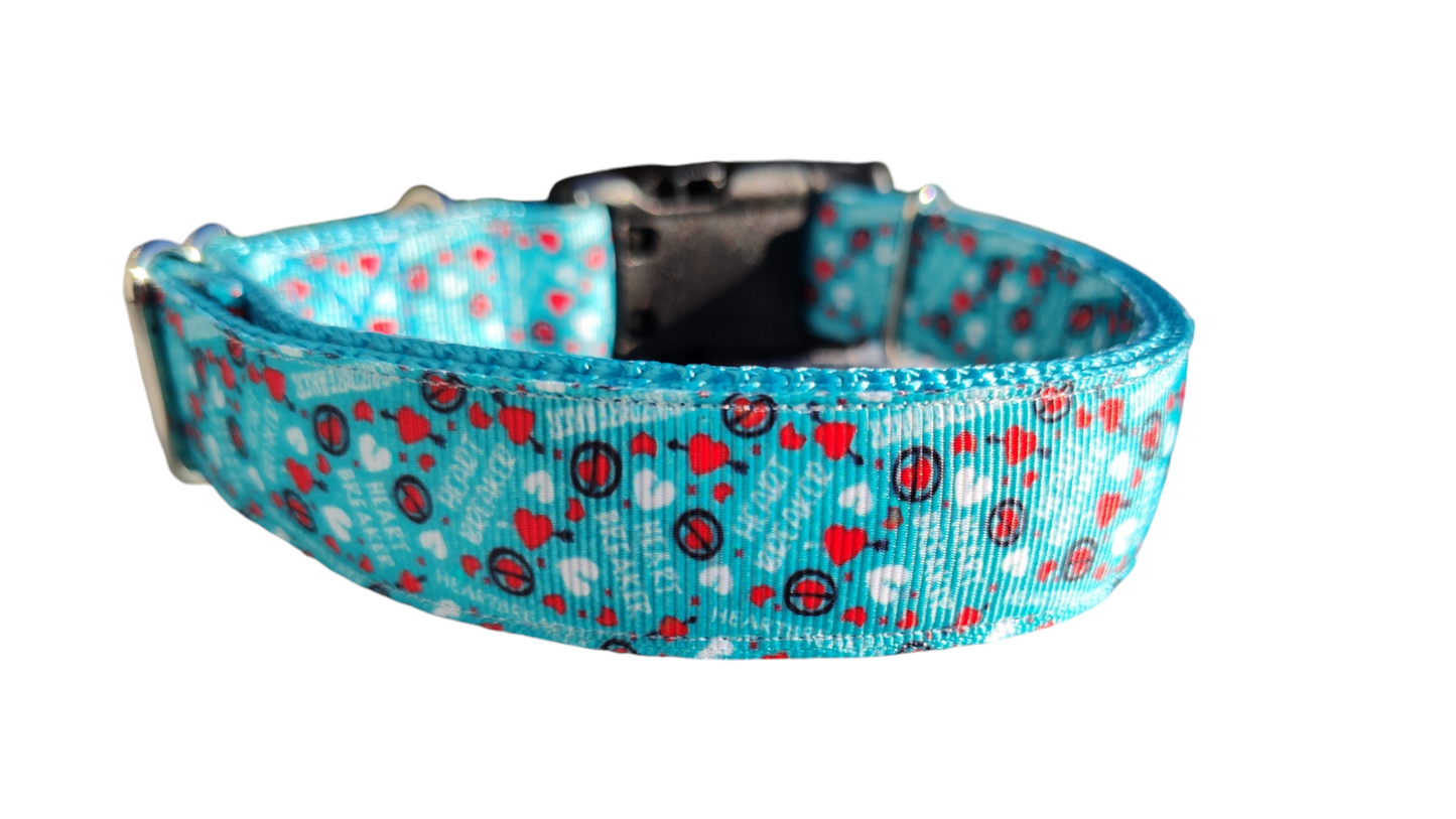 Heartbreaker Nylon Dog Collar | Purrfect Pet Kingdom