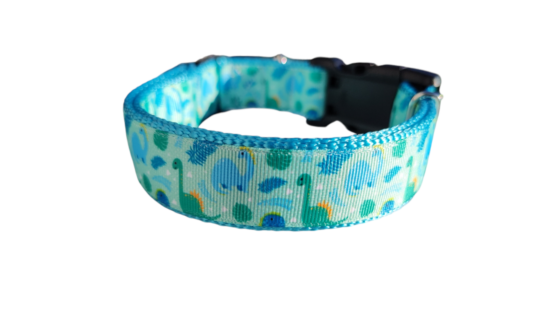 Brachiosaurus Dinosaur Nylon Dog Collar | Purrfect Pet Kingdom