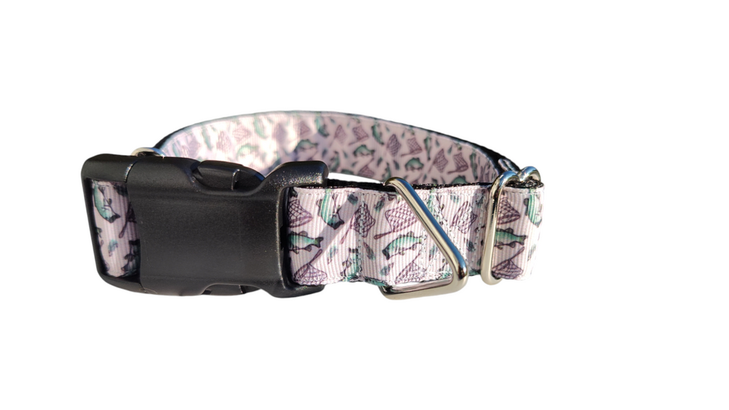Fishing  Nylon Dog Collar | Purrfect Pet Kingdom