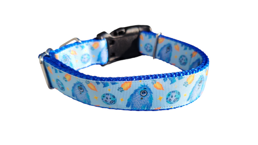 Monsters In Space Nylon Dog Collar | Purrfect Pet Kingdom