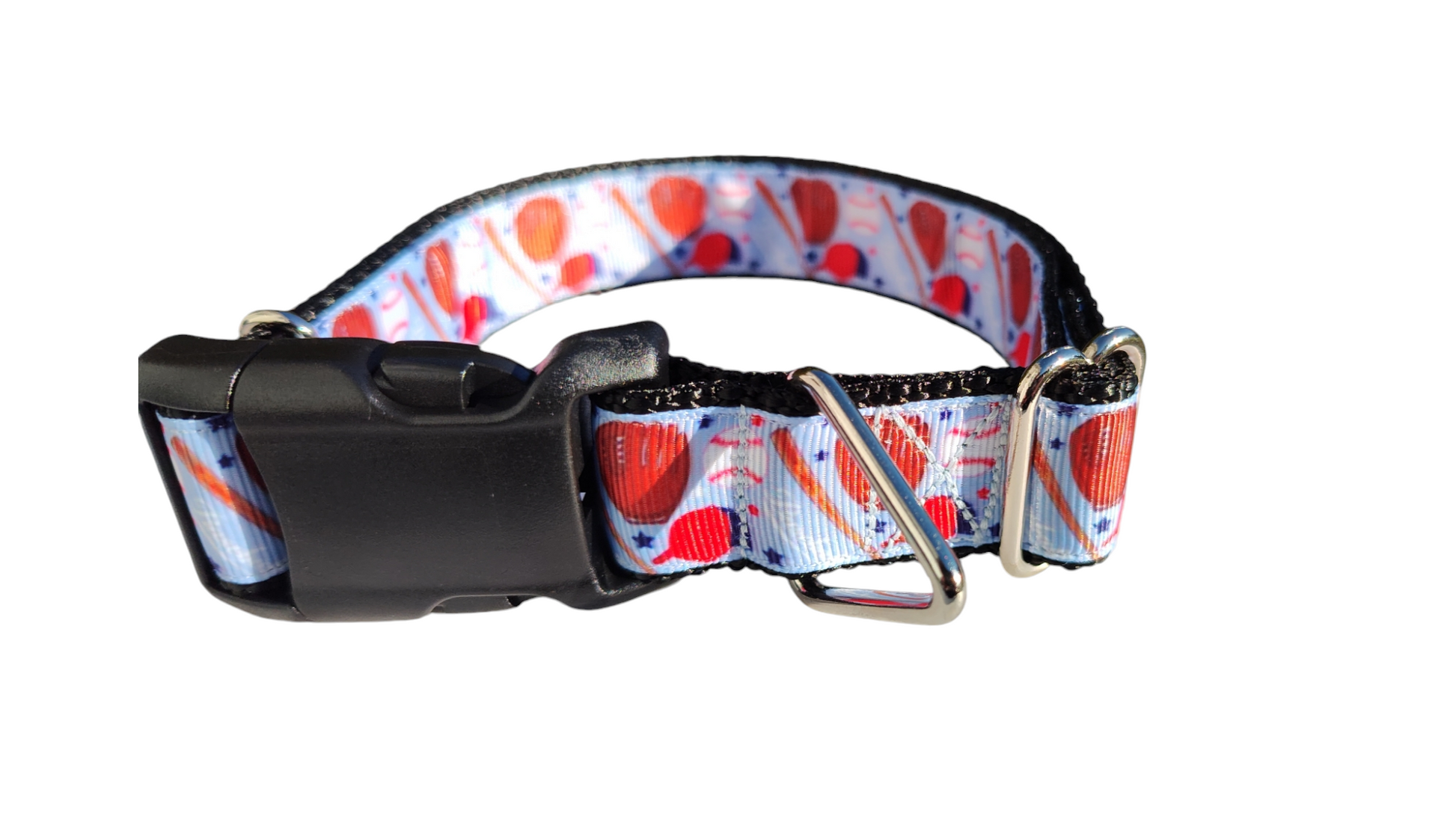 Baseball Nylon Dog Collar | Purrfect Pet Kingdom