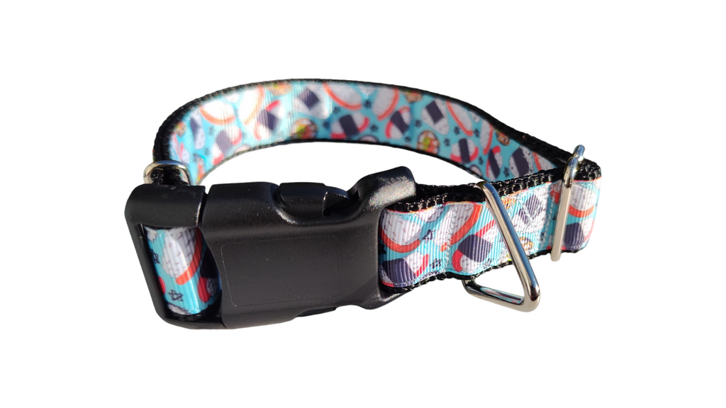 Sushi Roll Nylon Dog Collar | Purrfect Pet Kingdom