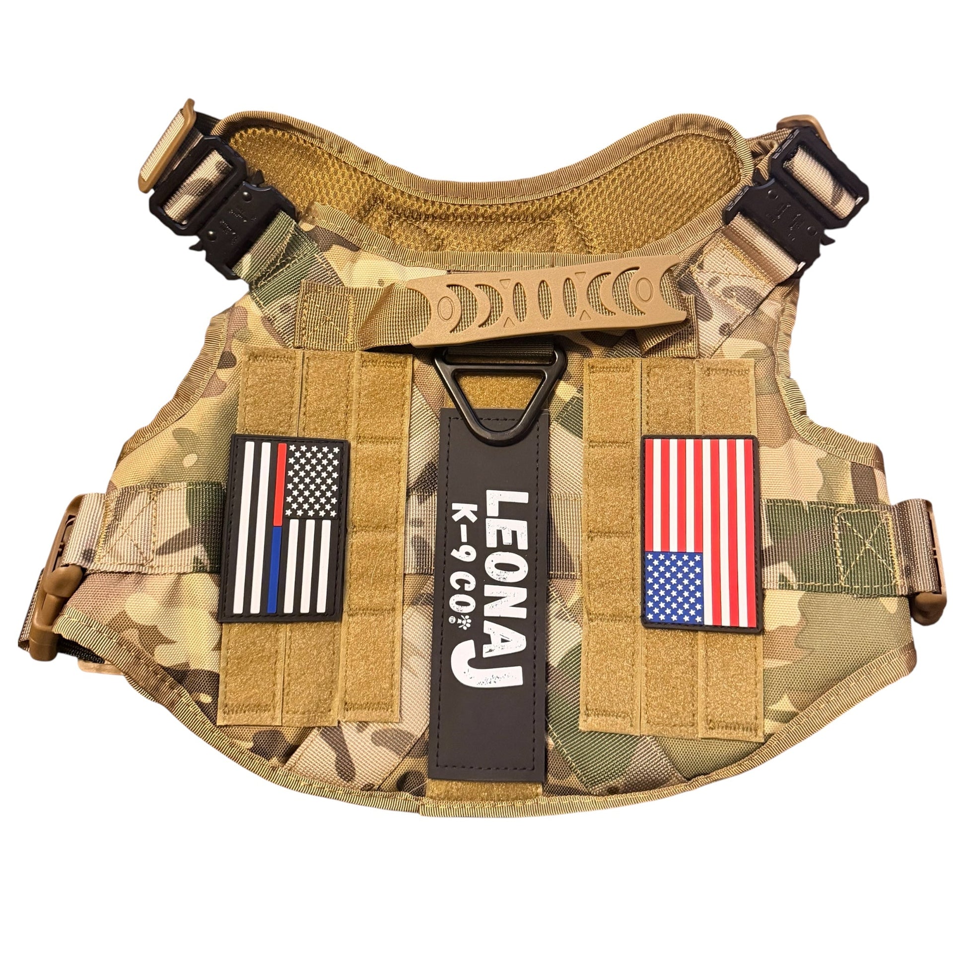 Tactical Dog Harness - Heavy Duty & Quick Release | Purrfect Pet Kingdom