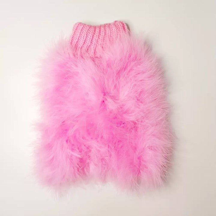 Haute Couture Feathered Luxury Pet Sweater - Majestic Pet Kingdom