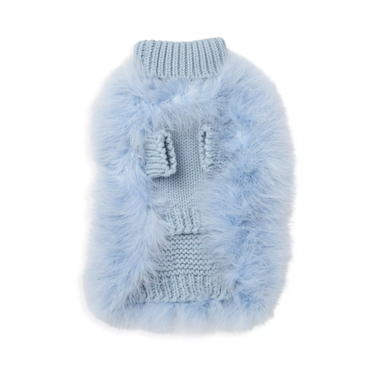 Haute Couture Feathered Luxury Pet Sweater - Majestic Pet Kingdom