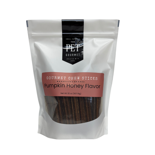 Large Pumpkin & Honey Chews 2lb bag | Purrfect Pet Kingdom