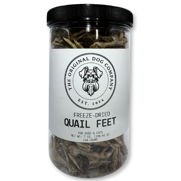 Majestic Pet Kingdom Freeze-Dried Quail Feet Dog Treats, 4 oz