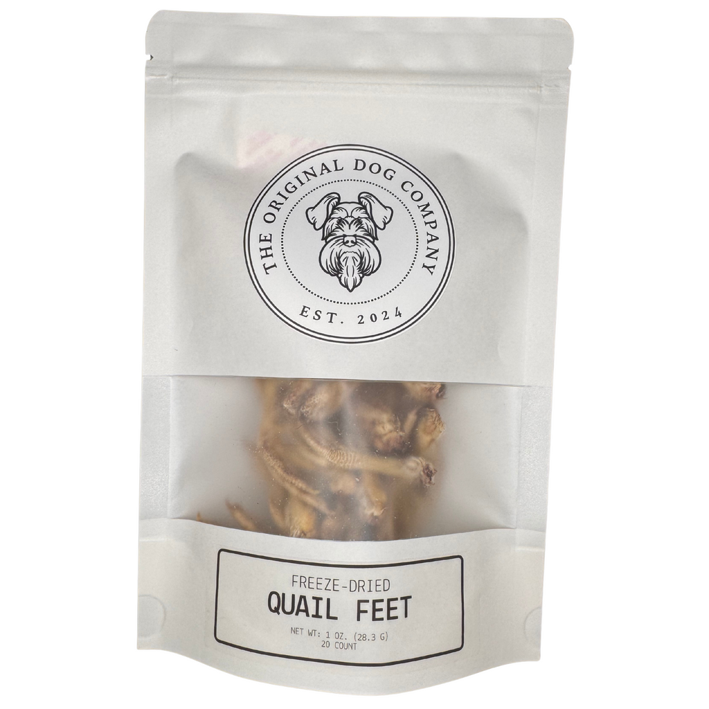 Majestic Pet Kingdom Freeze-Dried Quail Feet Dog Treats, 4 oz