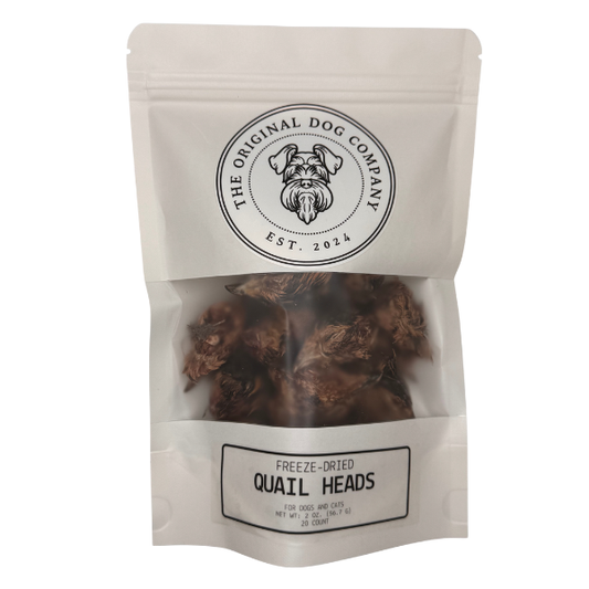 Freeze-Dried Quail Heads | Purrfect Pet Kingdom
