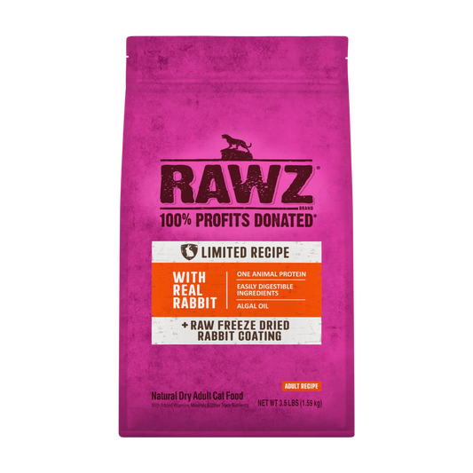 Rawz Cat Limited Ingredient Rabbit (3.5lb)