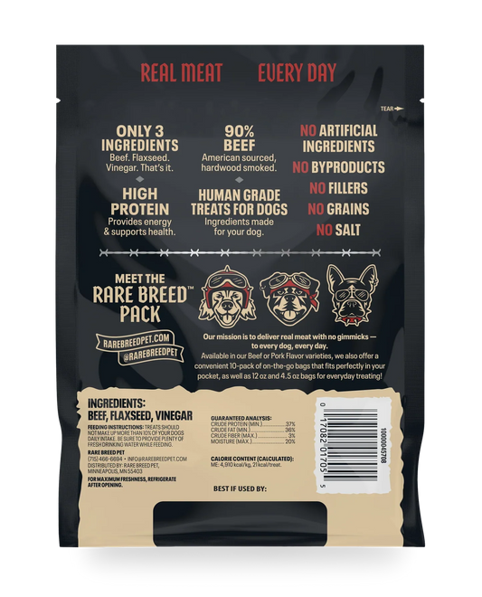 Rare Breed Beef Tender Meat Cuts