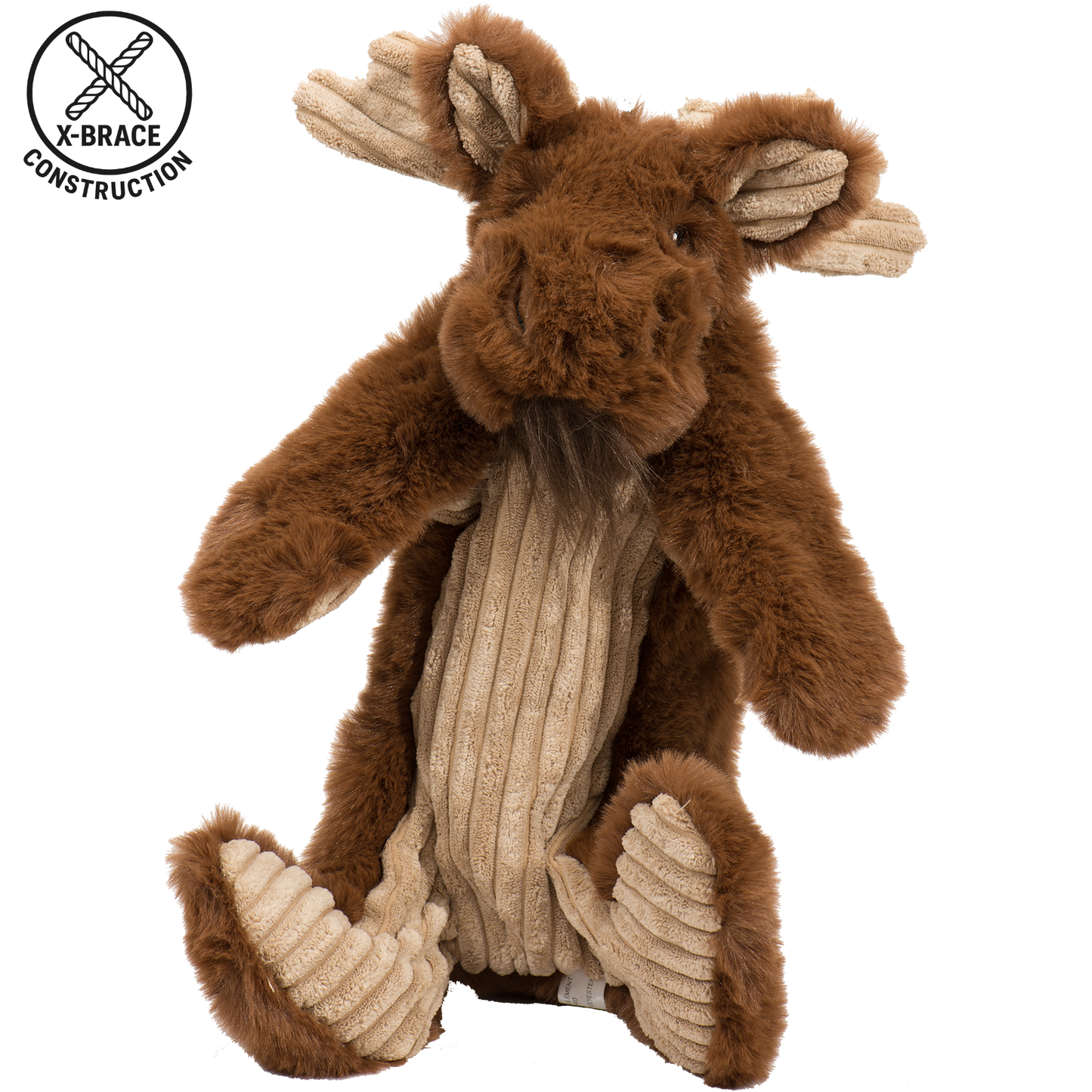 Maple Moose X-Brace™ Durable Plush Dog Toy - Premium Best