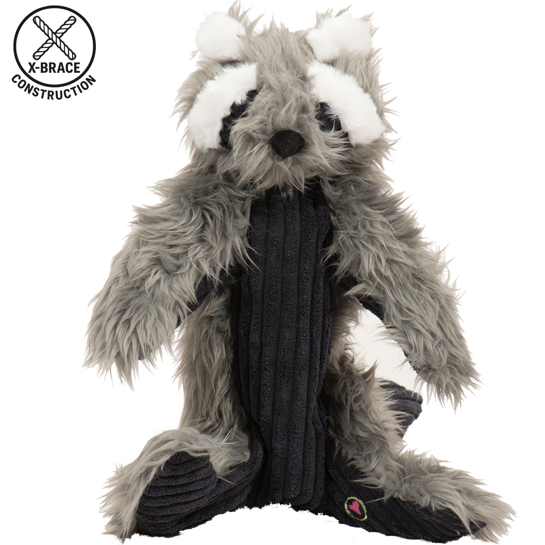 Redwood Raccoon X-Brace™ Plush Dog Toy | The Finest Market