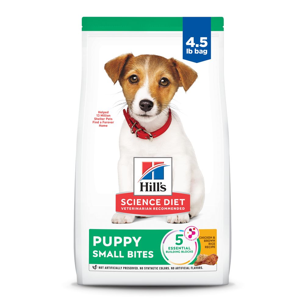 Dog Food Hills Science Diet Puppy Small Bites Chicken Rice B