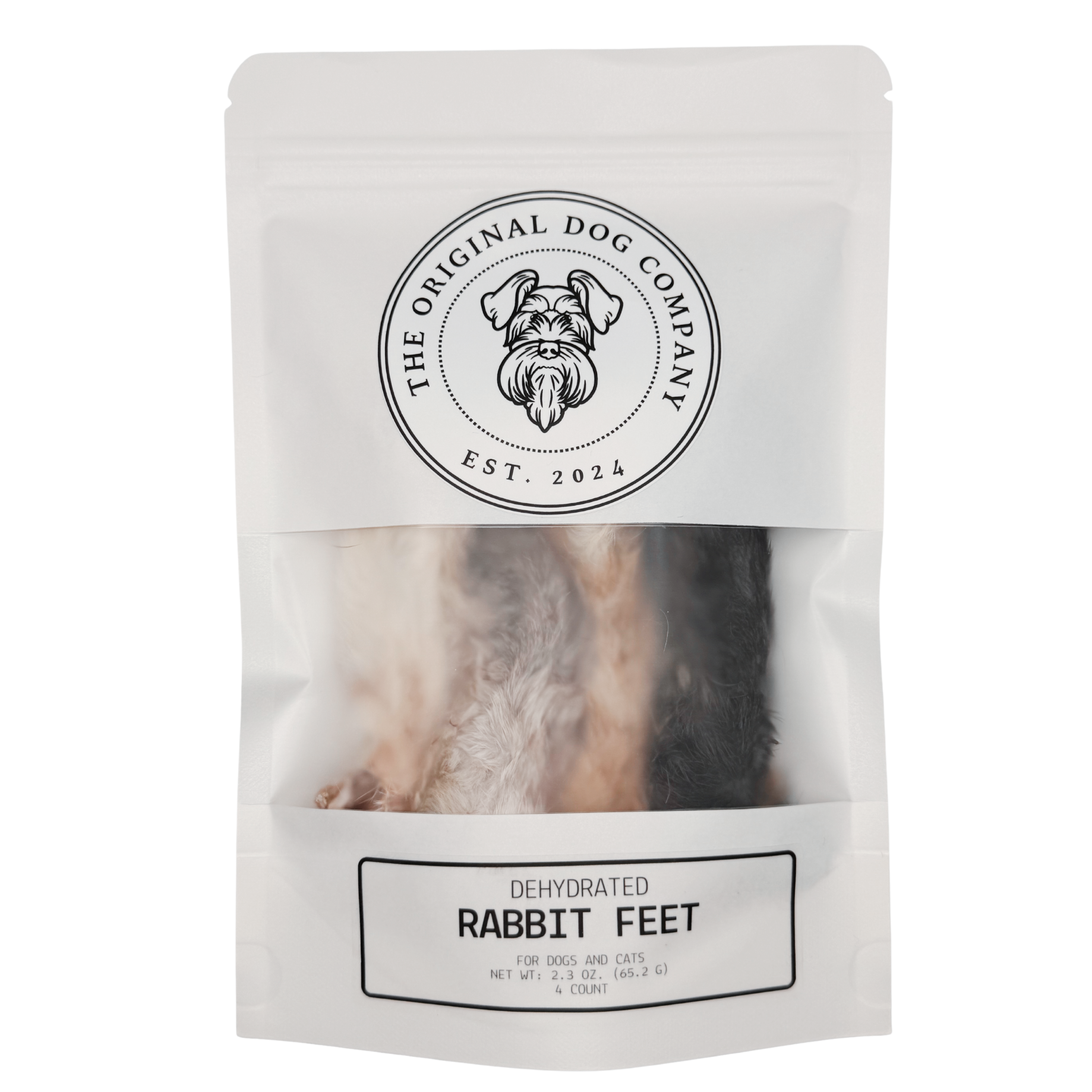 Majestic Pet Kingdom Dehydrated Rabbit Feet Dog Treats, 4 oz
