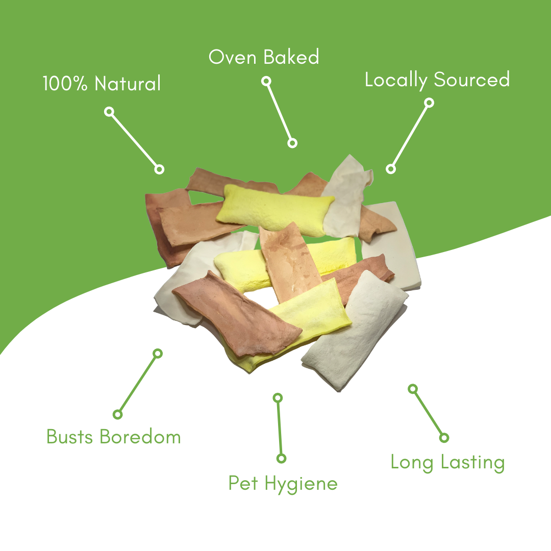 Natural Rawhide Chips