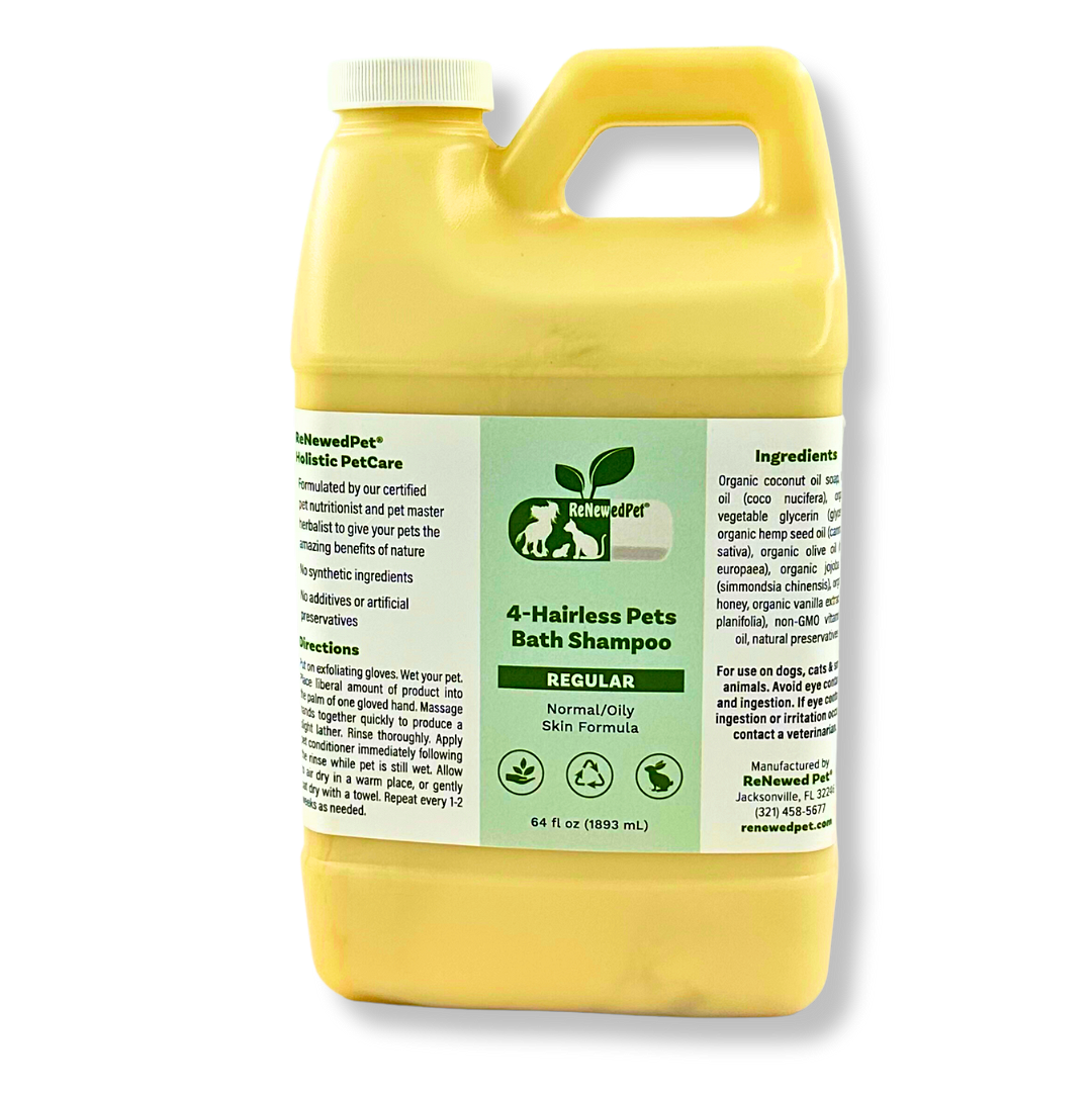 Pet Shampoo Gentle Skin Care Cleansing Wash for Hairless Dogs - Detail Angle 2 | Majestic Pet Kingdom