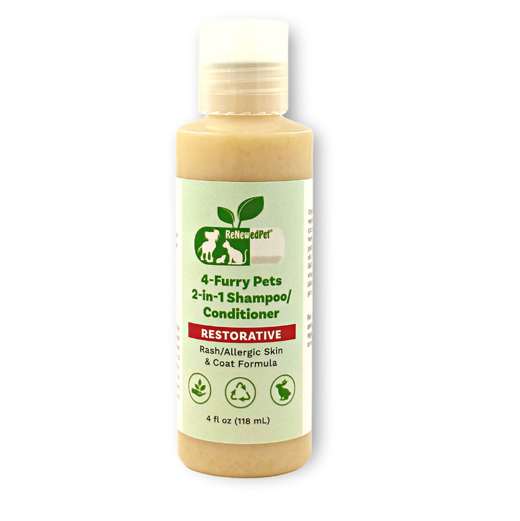 Restorative 2-in-1 Pet Shampoo & Conditioner for Furry Dogs