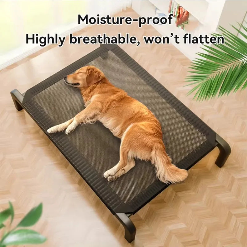 Elevated Dog Bed Portable Outdoor Summer Cooling Pet Nest