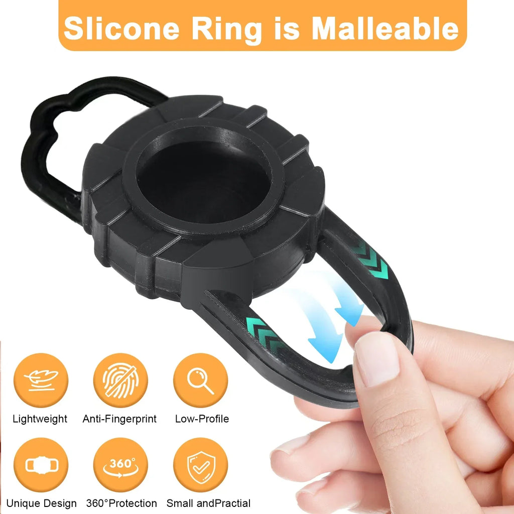 No Pull Dog Harness with Locator Silicone Protective Cover Anti slip Adjustable Pet Chest Harness for Medium & Large Dogs - Majestic Pet Kingdom