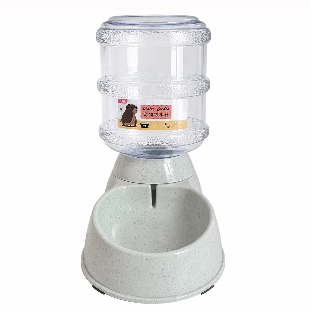 Large Capacity Pet Feeder Bowls Small Dog Food Bowl Automatic Water Dispenser Cat Bowls Pets Feeding Bowls Drink Water Bowl - Majestic Pet Kingdom