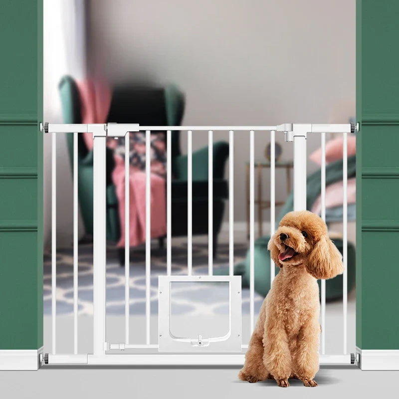 Dog Fence Portable 2-way Door Pet Fence Indoor Isolation Fence Multi Functional Household Small Medium-sized Pet Barrier Product - Majestic Pet Kingdom