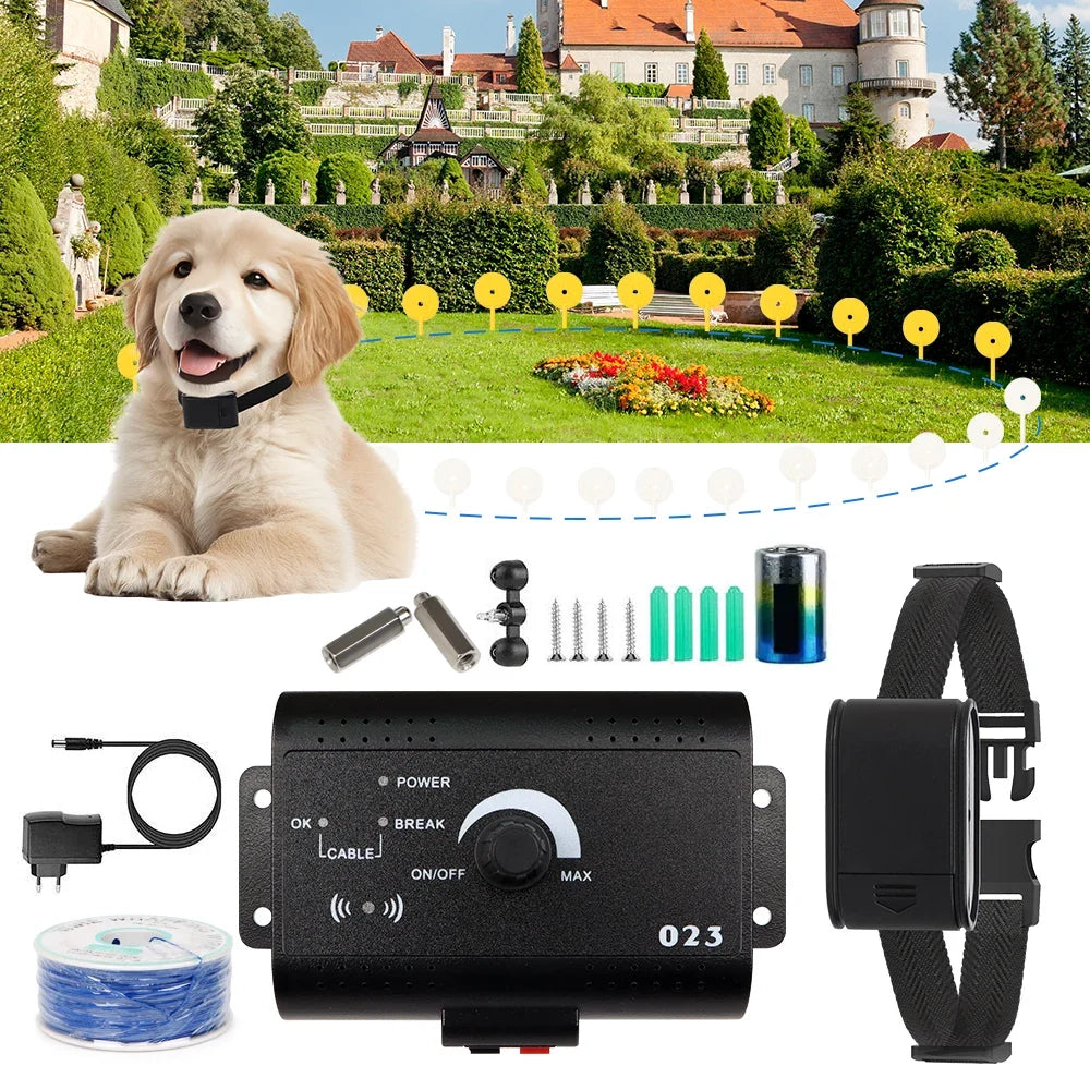 Dog Fence Wireless Electric Outdoor Training Beep Shock Collar