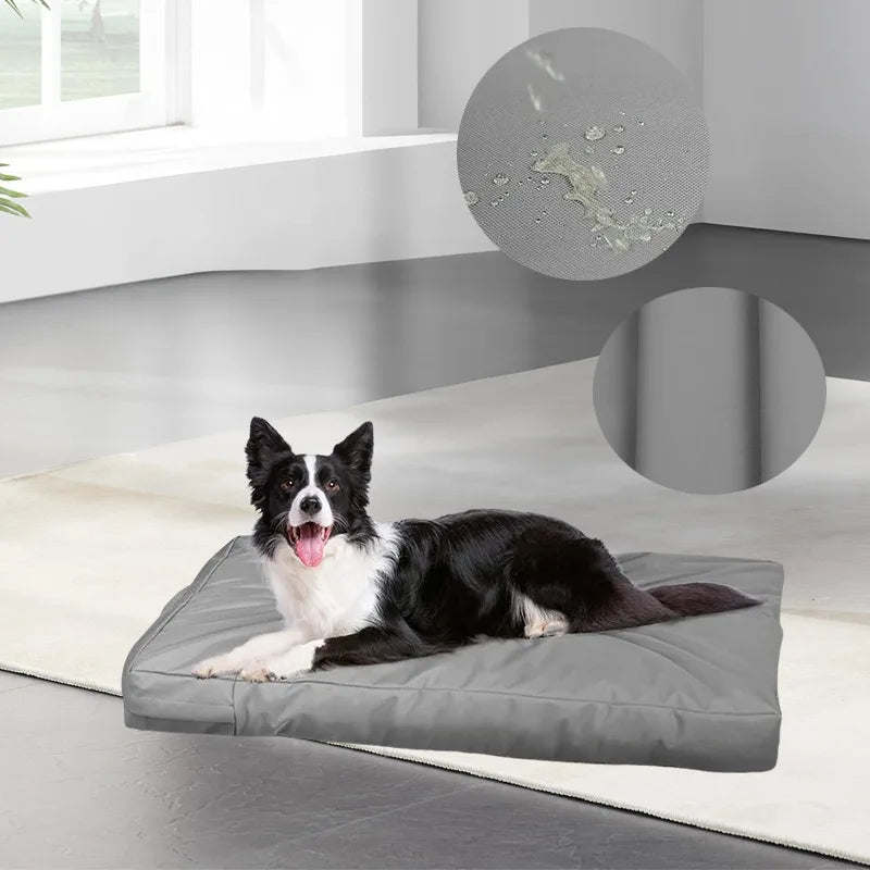 Washable Dog Crate Pad Cover Oxford Cloth Waterproof Dog Bed Cover for | Majestic Pet Kingdom™