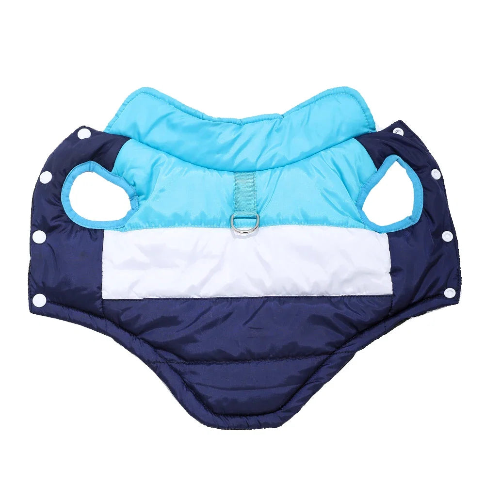 Dog Clothes For Autumn Winter Warm Pets Jacket With D-ring Outdoor Waterproof Puppy Vest Coat For Small Medium Dogs Yorkshire - Majestic Pet Kingdom