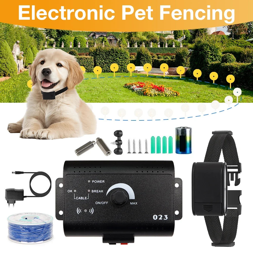 Dog Electric Fence 023 Shock Training Collar System Control