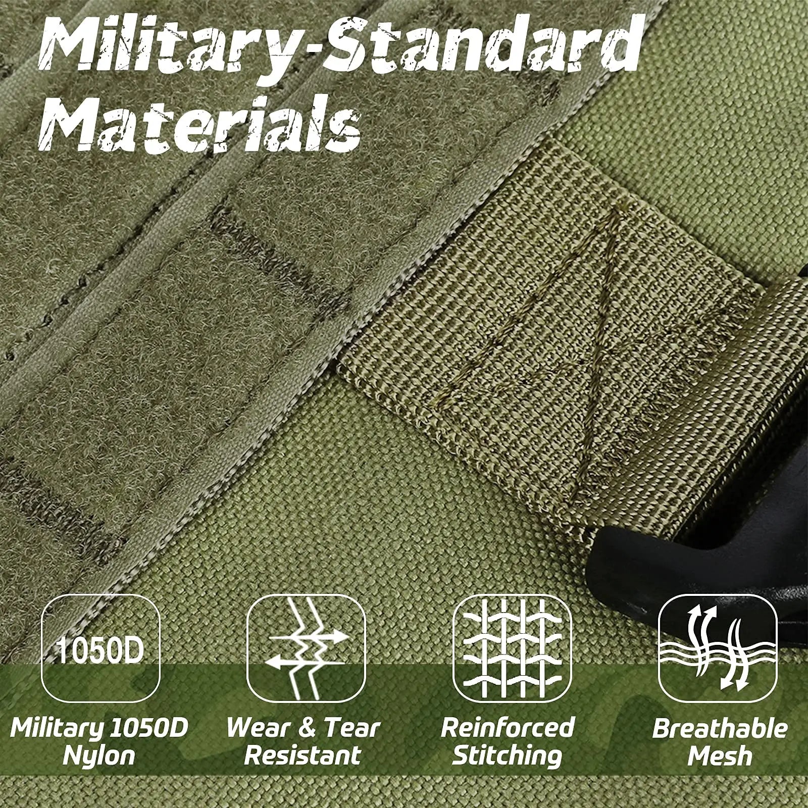 Tactical Military Vest Pet German Shepherd Golden Retriever Tactical Training Dog Harness and Leash Set For All Breeds Dogs - CP 4 piece set | Purrfect Pet Kingdom