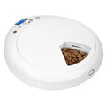 Pet adjustment Intelligent Led electric food dispenser Dog feeder 6 meals Cat automatic timing pet feeder