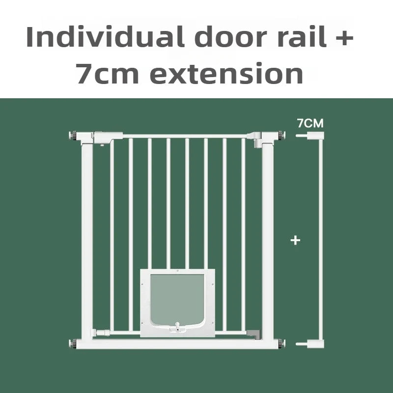 Dog Fence Portable 2-way Door Pet Fence Indoor Isolation Fence Multi Functional Household Small Medium-sized Pet Barrier Product - Majestic Pet Kingdom