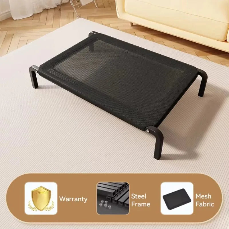 Elevated Dog Bed Portable Outdoor Summer Cooling Pet Nest